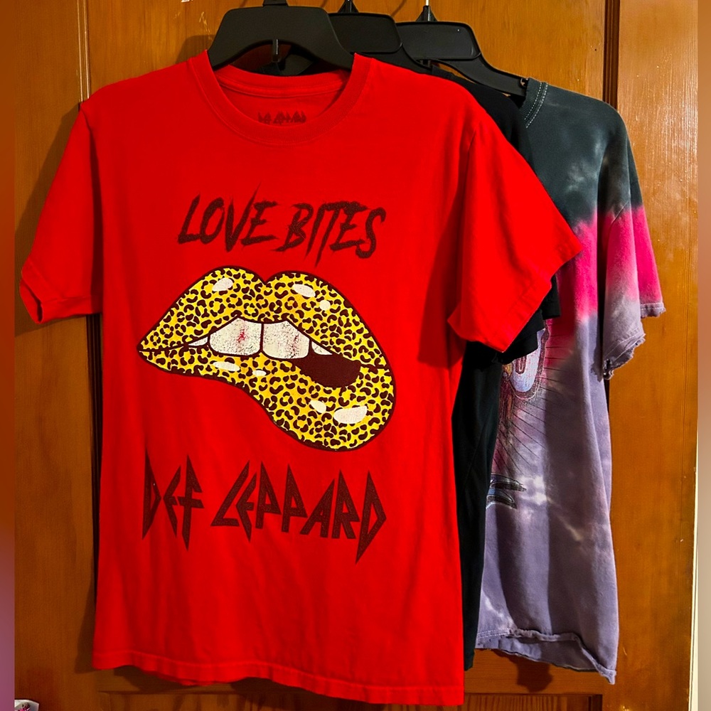 Bundle of 3 rock band vintage tees